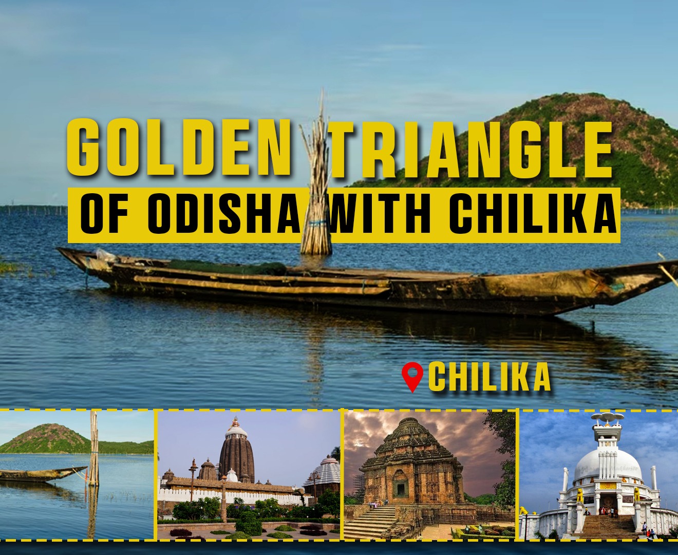 Golden Triangle With Chilika